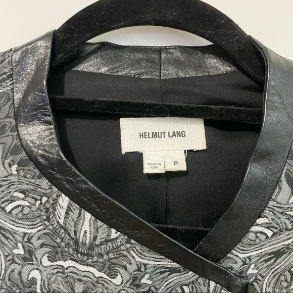 Helmut Lang Leather Trimmed Jacket - Picture 3 of 4